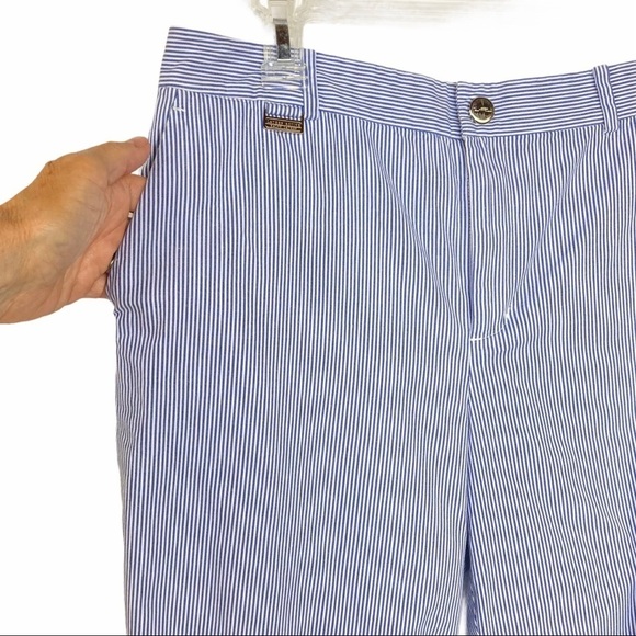 LRL Ralph Lauren Pinstriped Bermuda Shorts Size 8 - Picture 8 of 14